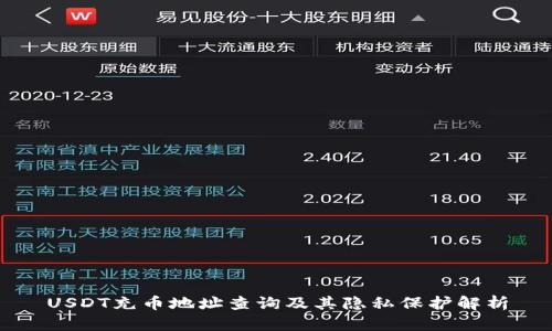 USDT充币地址查询及其隐私保护解析